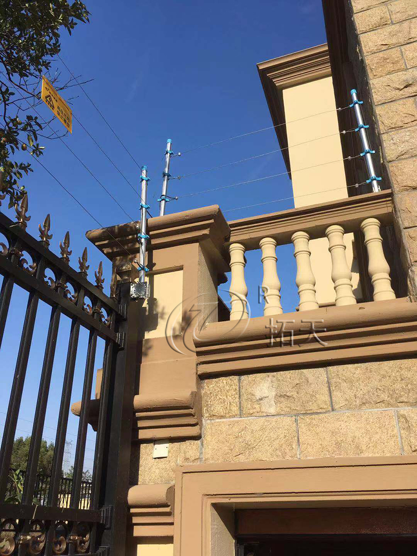 重慶私人别墅脈沖圍欄案例